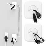 HomeMount TV Wire Concealer - Wall-Mounted Cable Organizer Kit, Hide TV Cables in Wall, Cable Hiding System for Mounted TV, Seamless Wire Management (White)