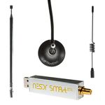 NooElec NESDR Smart XTR Bundle - Premium RTL-SDR w/Extended Tuning Range, Aluminum Enclosure, 0.5PPM TCXO, SMA Input & 3 Antennas. RTL2832U & E4000-Based Software Defined Radio