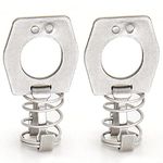 Water Heater Cam Lock - 2 Piece RV Water Heater Door Latch Cam Lock Spring RV Water Heater Door Latch Fastener