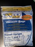 EnviroCare Bissell Style 1 & 7 (& Samsung 5000-7000) Vacuum Cleaner Bags Microfiltration with Dust Window 3pk