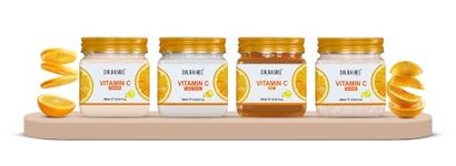 DR.RASHEL VITAMIN C PACK OF 4 (SCRUB, GEL, CREAM & FACEPACK)