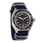 Vostok Komandirskie Automatic Russian Military Wristwatch WR 200m (650541: Blue)