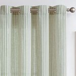 TOPICK Linen Curtains for Living Ro