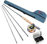 8 Fans Fly Fishing Rod and Reel Com