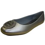 Pierre Dumas Women's Moni-29 Pewter-Steel Comfortable Flat Shoes-8