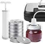 SOCTKE Mason Jar Vacuum Sealer Set,