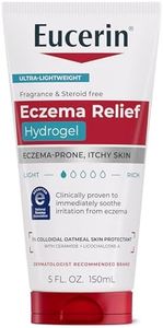 Eucerin Eczema Relief Hydrogel for Dry, Itchy, Eczema-Prone Skin, Fragrance Free and Steroid Free Body Moisturizer for Dry Skin, 5 Fl Oz Tube