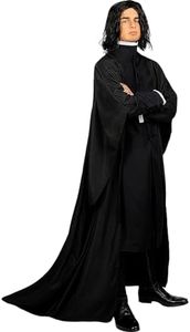 Funidelia | Costume di Severus Snape - Harry Potter per uomo Maghi, Gryffindor, Hogwarts - Costume per Adulto e accessori per Feste, Carnevale e Halloween - Taglia L-XL - Nero