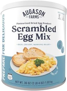 Augason Farms Pasteurized Scrambled Egg Mix Can, Emergency Food Supply, Everyday Meals, 57 Servings