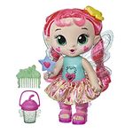 Baby Alive Glo Pixies Doll, Sammie Shimmer, Interactive 10.5-inch Pixie Doll Toy for Kids 3 and Up, 20 Sounds, Glows with Pretend Feeding