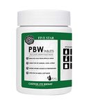 Five Star PBW Tablets - 2.5 g 50 ct - Bottle, Growler, Keg Cleaner