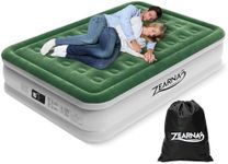 Zearna Air Mattress Queen with Buil
