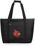 PICNIC TIME NCAA Louisville Cardinals Tahoe XL Tote Cooler Bag, Soft Cooler Bag, Picnic Cooler, (Black)