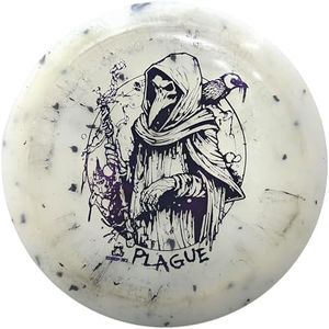 DOOMSDAY DISCS Plague Distance Driver | Advanced Disc Golf Driver | Glow in The Dark Plastic