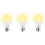 Philips Stellar-Bright 12-Watt E27 Base LED Bulb (Golden Yellow) - Pack of 3