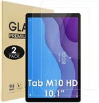 Hianjoo [2-Pack] Screen Protector Compatible with Lenovo Tab M10 HD (2nd Gen) 10.1", [HD Clarity] [9 Hardness] Tempered Glass Replacement for Lenovo Tab M10 HD (2nd Gen) 10.1" 2020 (TB-X306F/TB-X306X)