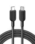 Anker USB C Cable, 310 USB C to USB C Cable (6ft), (60W/3A) USB C Charger Cable Fast Charge for Samsung Galaxy S22, iPad Pro 2021, iPad Mini 6, iPad Air 4, MacBook Pro 2020, Switch (USB 2.0)