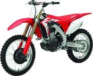 New-Ray Toys 1:6 Scale Dirt Bike Die-Cast Replica Honda CRF450R 2017 49583, Red