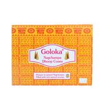 Goloka Nagchampa Dhoop Cones Pack of 12 (10 Cones Each Pack)