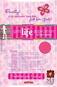 Kid's Life Application Bible for Girls-Nlt