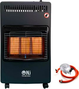 Portable Indoor Gas Heater – Foldable, 4.2kW with Regulator Set