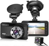 ORSKEY Dash Cam Front and Rear 1080