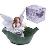 Puckator Lilac Fairies Forest Mother Fairy - Home Living Room Decoration - Gifts For Men Women