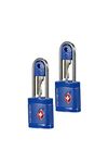 Samsonite Global Travel Accessories TSA Key Luggage Lock 2x, 6 cm, Blue (Midnight Blue)