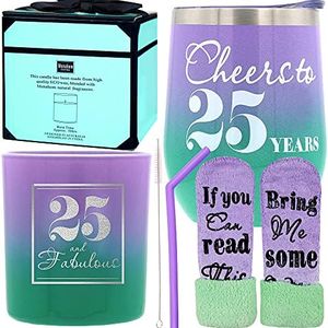 25th Birthday Gifts for Woman,Gift for 25 Year Old Woman, 25th Birthday Gifts for Women25th Birthday Presents