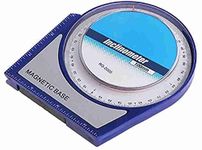 SSEA Inclinometer for Measuring Angles of Slope Elevation/goniometer/Clinometer Protractor Tilt Level Meter Angle Finder Magnetic Base (100MM) Inclined Plane Apparatus