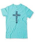 ADRO Men's God Printed Cotton T-Shirt (RNR-M-GOD-MI_Mint_2XL)