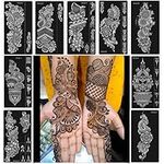 Henna Stencils 9 Sheet Henna Tattoo
