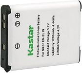 Kastar EN-EL19 Rechargeable Li-Ion Battery for Nikon Coolpix S7000 S3700 S6800 S3600 S5300 S6500 S6900 S33 S3100 S2900 S2800 S32 S3300 S3500 S5200 S4300 S4100 Cameras