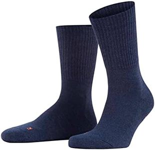 FALKE Unisex Walkie Light U SO Wool Plain 1 Pair Socks, Blue (Jeans 6670), 9.5-10.5
