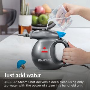 BISSELL SteamShot Handheld Steam Cleaner – Multi-Purpose, Grey/Black