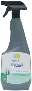 Ecovia Tap & Shower Cleaner – 500ml | Natural Limescale & Hard Water Stain Remover | Eco-Friendly Deep Cleaner for Taps, Faucets, Showerheads & Bathroom Fittings – Fast, Streak-Free Shine