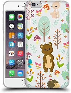 Head Case Designs Officially Licensed Haroulita Adorable Bear Forest Soft Gel Case Compatible with Apple iPhone 6 Plus/iPhone 6s Plus