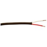 Coleman Cable 553026607 Thermostat Wire, CL2 Solid Bare Copper, 18/2, 500-Foot