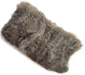 Yu He Rabbit Fur Headband - Winter Knit Neck Warmer Real Fur Headbands Women Scarf Muffler