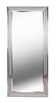 Kenroy Home Coastal Mirror 1 Inch Ext 30 Inch Width 66 Inch Height Chrome Finish Finish, Silver, Large (60318)