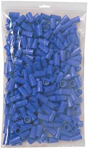 Maxxima Blue Electrical Wire Connector Screw Terminal - 1,000 Pack, Cone Shaped, UL Listed and ROHS Compliant, Ideal for Electrical Projects and Home Lighting Needs