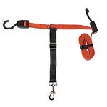 Solvit Dog Zip Line for Car/Truck/SUV, Red