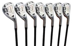 Men’s Majek MX4 Hybrid Iron Set, which includes: #4, 5, 6, 7, 8, 9, PW Senior Flex Right Handed Utility “A” Flex Clubs