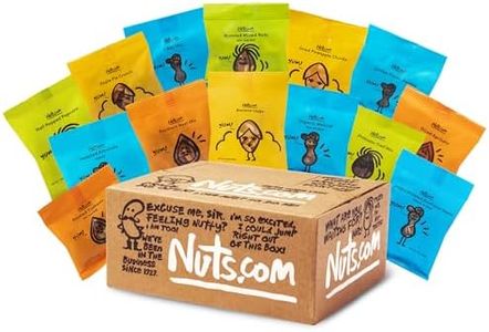 Nuts.com - Nuts and Dried Fruits Snack Box – Gourmet Mix Assortment for Spring, Mother's Day, and Festive Gifts – Package Includes Mixed Nuts, Dried Apricots & Fruits, Trail Mix, Heat Mix and Apple Pie Crunch