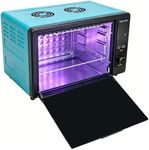 15L Large 395nm UV Resin Curing Machine with 150 LEDs & Reflective Cups 30% Faster Curing,Auto-Shutoff Safety Door Sensor, Silent Cooling Fans, HD Display UV Resin Curing Box for Craft DIY Decor
