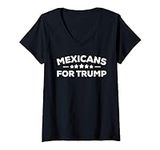 Womens Mexicans for Trump 2020 Funn