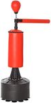 Soozier Freestanding Boxing Punch Bag Stand with Rotating Flexible Arm, Speed Ball, Waterable & Sandable Base