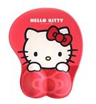 Hello Kitty Mouse Pad, Mouse Pad with Gel Wrist Support 10.5" X 8.5"