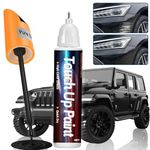 Black Touch Up Paint Pen for Cars, Car Paint Scratch Repair, Two-In-One Car Touch Up Paint Fill Paint Pen, Quick & Easy Solution to Repair Minor Automotive Scratches 0.8 fl oz