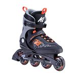 K2 Kinetic 80 Men's Inline Skates - Black/Red, 9.0